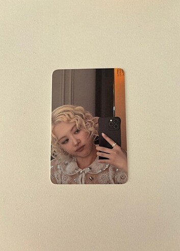 Rose photocard