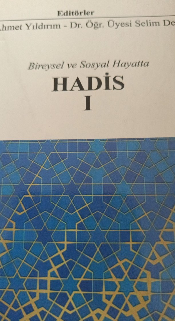 Hadis I - Çok Yazarlı Akademik Kitap - Görsel 2
