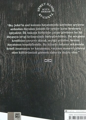 Beş Şehir - Ahmet Hamdi Tanpınar - Görsel 3