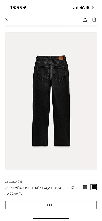 Zara Zara jean