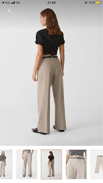 32 Beden stradivarius smart pantolon
