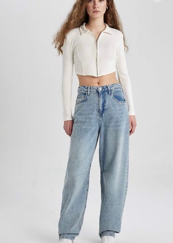 Defacto Defacto baggy bol kot pantolon
