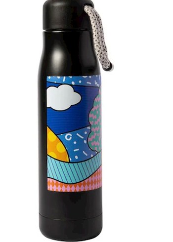 Renkli Çocuk Termos Şişesi ve Kutusu - Görsel 3