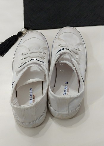 Beyaz Erkek Çocuk Spor Ayakkabı Velcro - Görsel 5