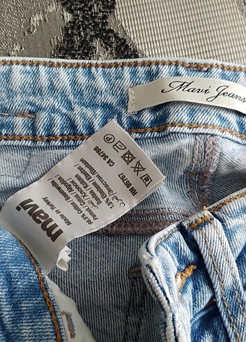 Mavi jeans kot pantolon - Görsel 4