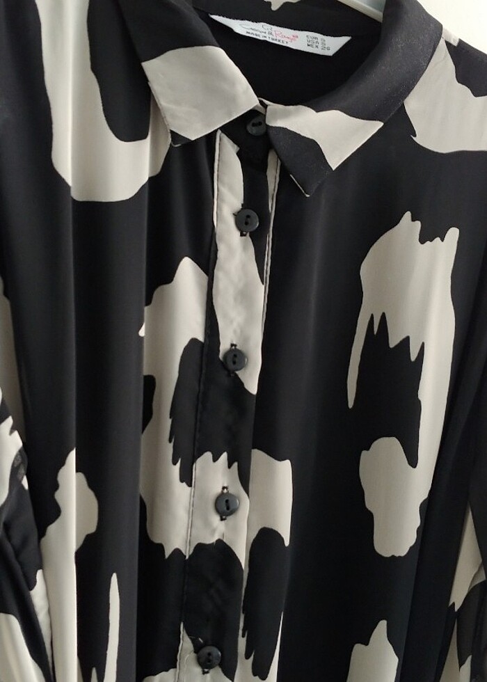 Uzun şifon elbise - Görsel 4