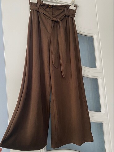 Kahverengi Bol Pantolon