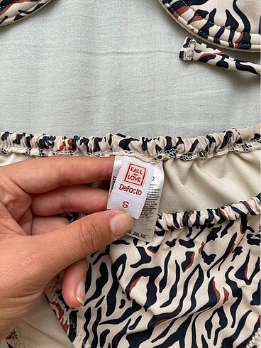 s Beden camel Renk Leopar bikini