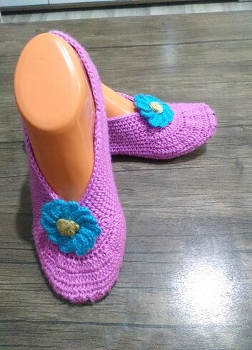  Eva ve Keçe Tabanlı Babet Patik