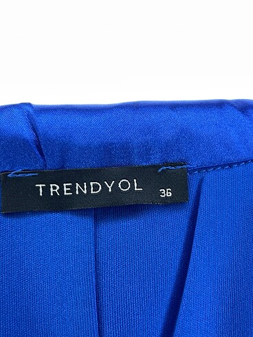 36 Beden lacivert Renk Trendyol & Milla Mini Etek %70 İndirimli.