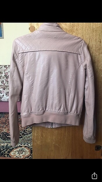 LC Waikiki Pembe deri ceket