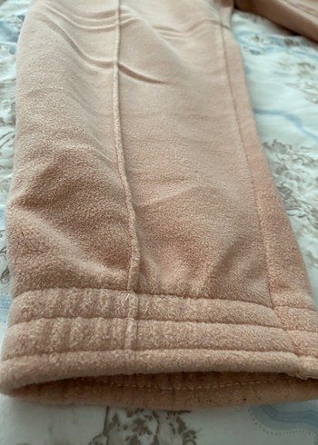 Fashion Angel Bej Düğmeli Kadın Sweatpant