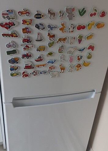 Fisher Price 60 parça eğitici magnet