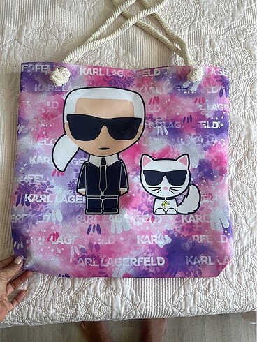 Karl Lagerfeld Karl lagerfeld plaj çantası
