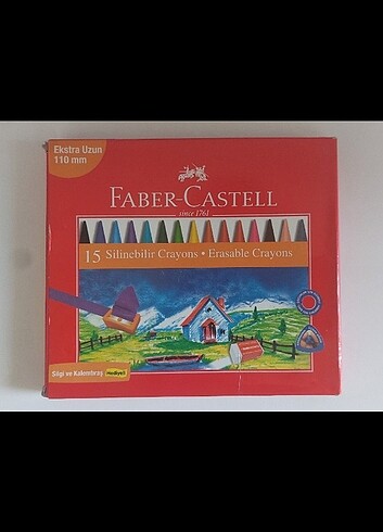 Faber-Castell 15'li Silinebilir Mum Boya