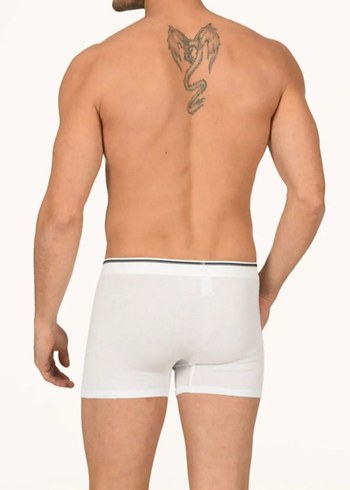 Calvin Klein Beyaz Mini Erkek Boxer