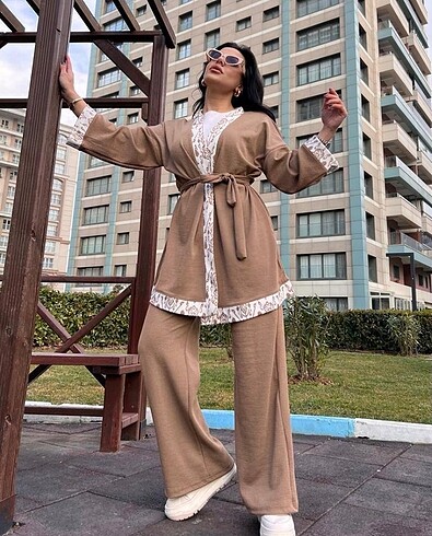 Zara KİMONOLU TAKIM