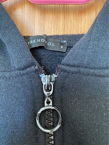 Trendyol & Milla Trendyol crop hırka siyah