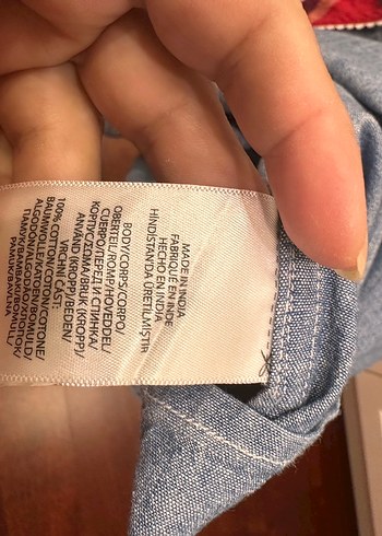 8 Yaş Beden mavi Renk Kız Çocuk Denim Kolsuz Elbise