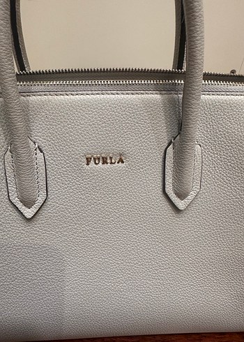 Beden Furla açık mavi Deri Kadın Ofis Çantası
