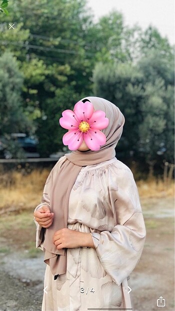 diğer Beden ten rengi Renk Tesettür#abiye#elbise#zara#elbise
