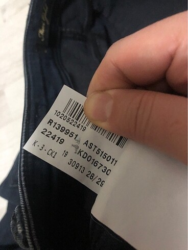 xl Beden lacivert Renk Kot pantolon orijinal
