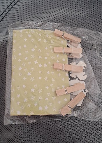 Deniz Temalı Baskılı Mandallar - Görsel 2