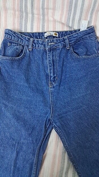 TP Kalip Mom jean kot 