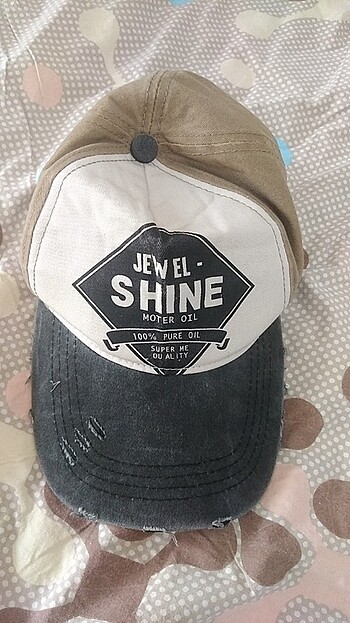 Jewel Shıne eskitme şapka