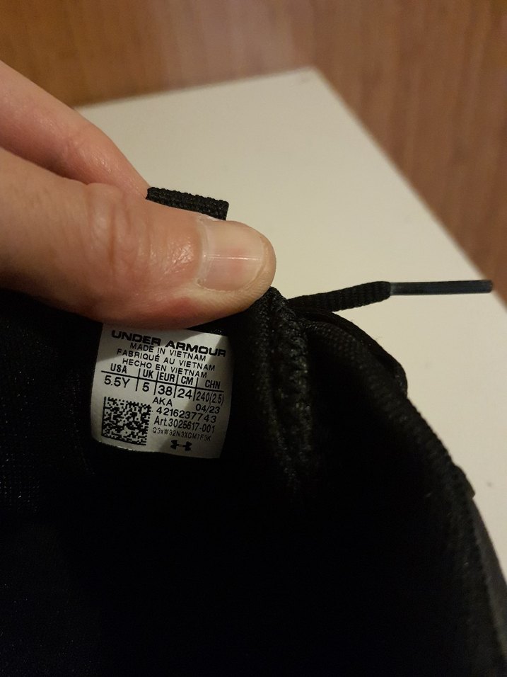 Siyah Under Armour Basketbol Ayakkabısı - Görsel 5