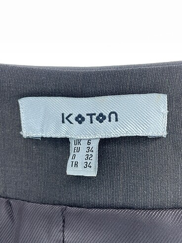36 Beden kahverengi Renk Koton Blazer %70 İndirimli.