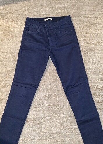 Lacivert Skinny Jean Pantolon