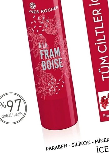 Yves Rocher frambuazlı Lip Gloss