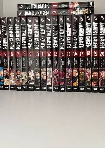 Jujutsu Kaisen 0-25 İngilizce Manga
