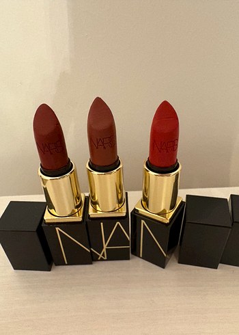 Nars Lipstick Rouge a Livres Mini Ruj Seti