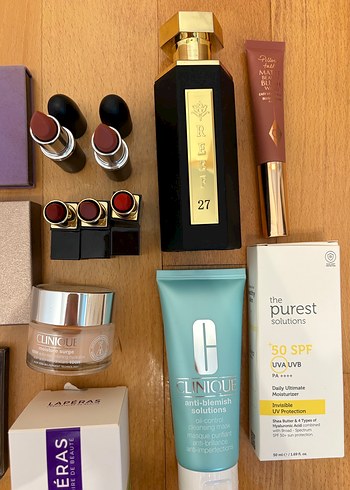 Çeşitli Makyaj ve Cilt Bakım Ürünleri - Görsel 3