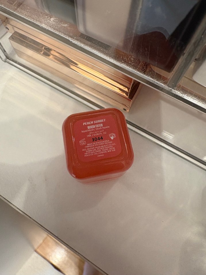 Huda Beauty Peach Sorbet Likit Allık - Görsel 2