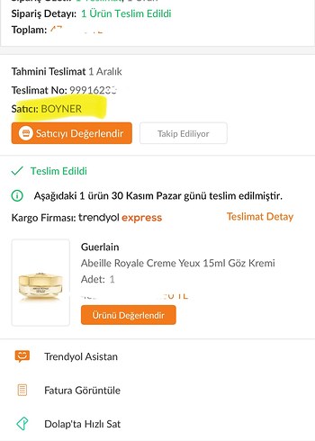 Guerlain Abeille Royale Göz Kremi - Görsel 9