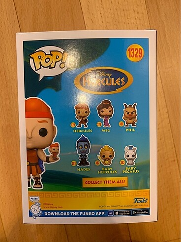  Beden Funko Pop Hercules with Action Figure Disney