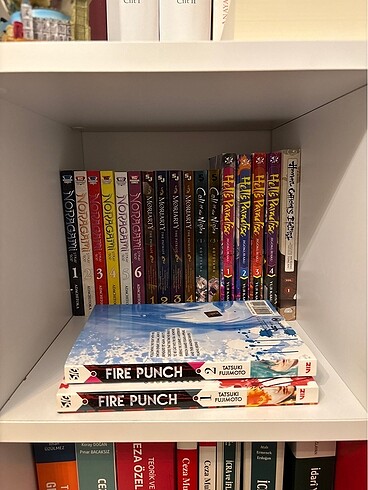 İngilizce Manga Manhua Moriarty Fire Punch Noragami Hell?s Parad