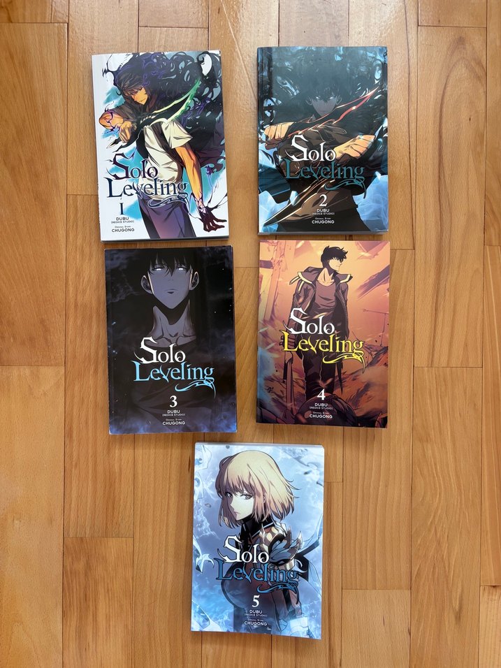 Solo Leveling 1-11 İngilizce Manga Manhwa - Görsel 3