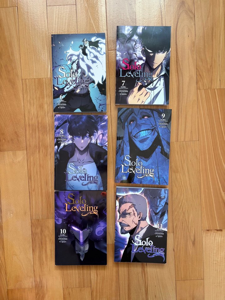 Solo Leveling 1-11 İngilizce Manga Manhwa - Görsel 5