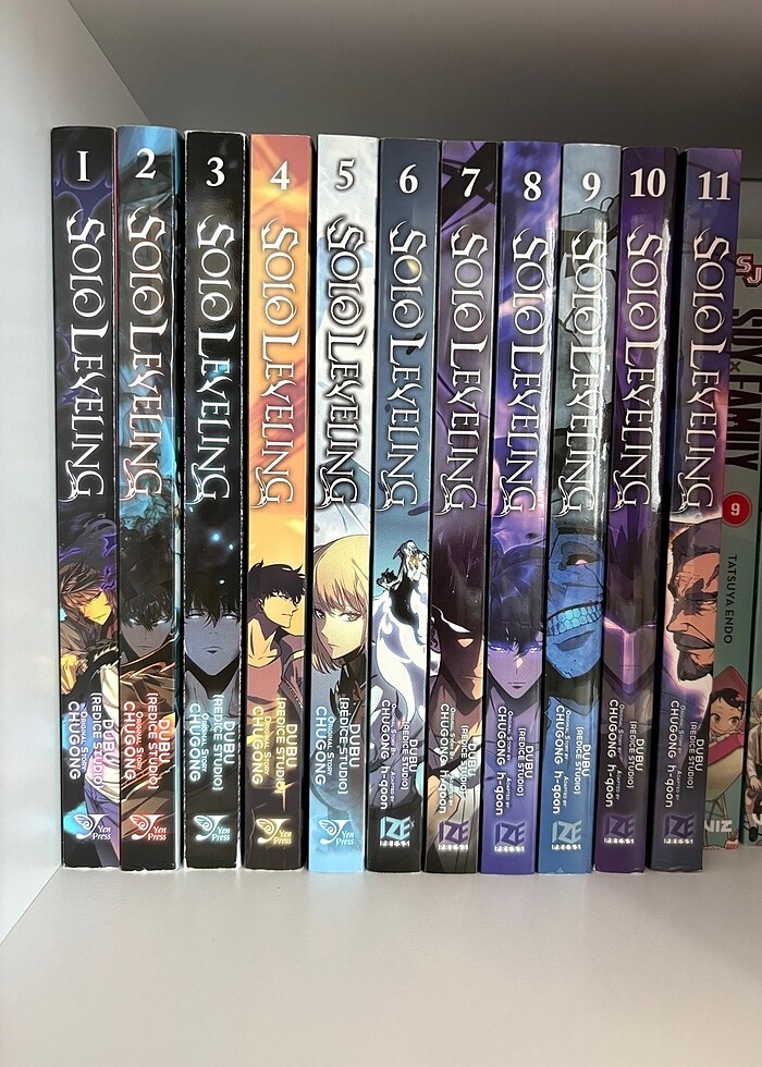 Solo Leveling 1-11 İngilizce Manga Manhwa - Görsel 2