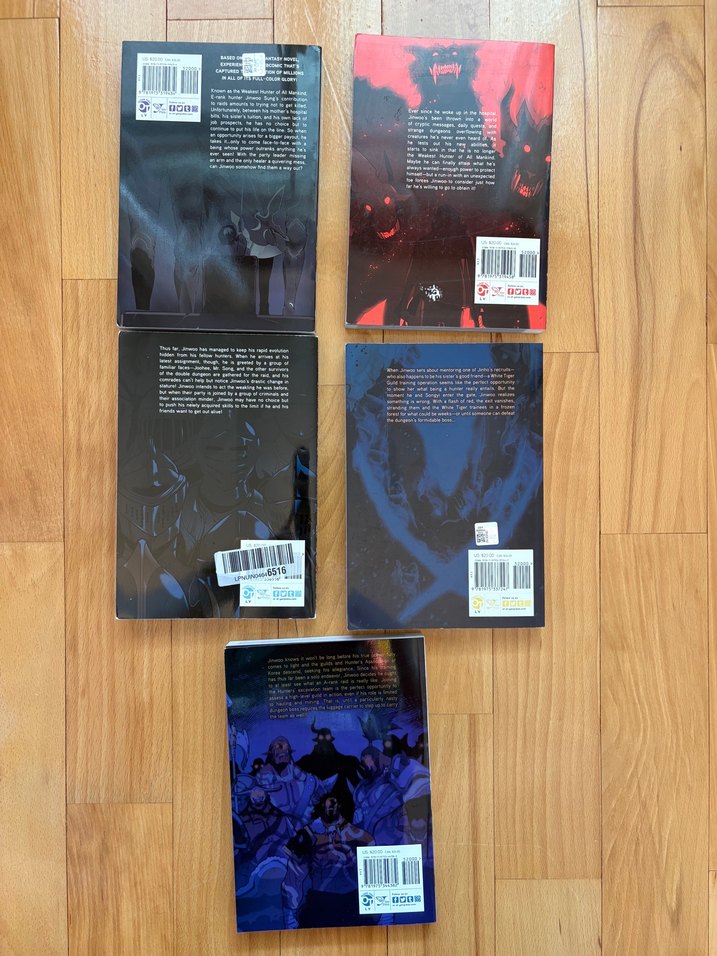 Solo Leveling 1-11 İngilizce Manga Manhwa - Görsel 4