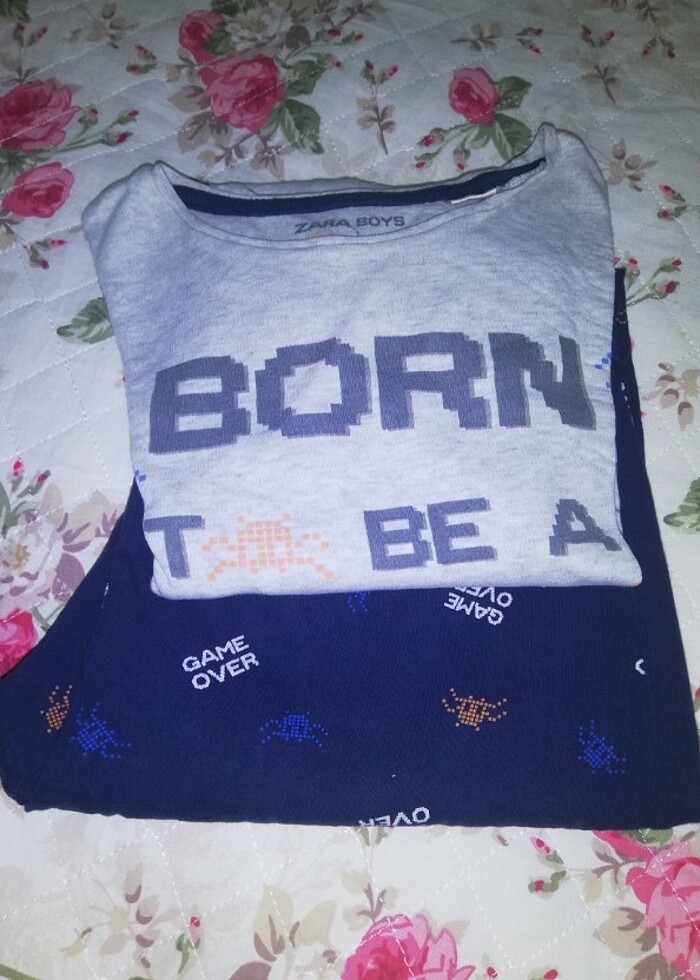 Zara Erkek çocuk pijama takımı  - Görsel 3