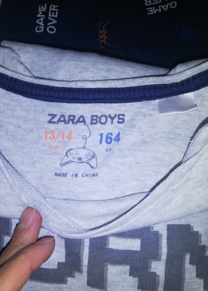 Zara Erkek çocuk pijama takımı  - Görsel 4