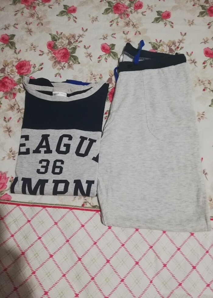 H&M erkek çocuk pijama takımı  - Görsel 2