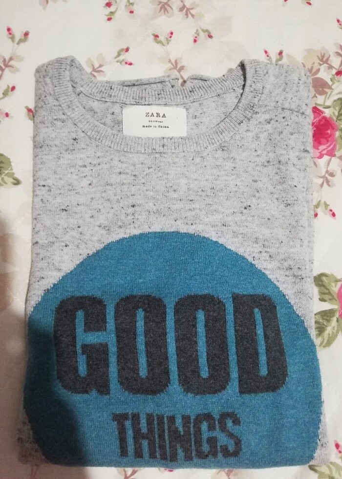 Zara erkek çocuk kazak - Görsel 3