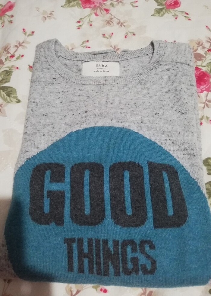 Zara erkek çocuk kazak - Görsel 5