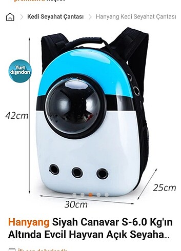 kedi taşıma çantası  - Görsel 7